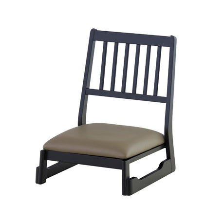 チェア ロータイプ 法事・お座敷に合わせやすいスタッキング収納できる天然木チェア