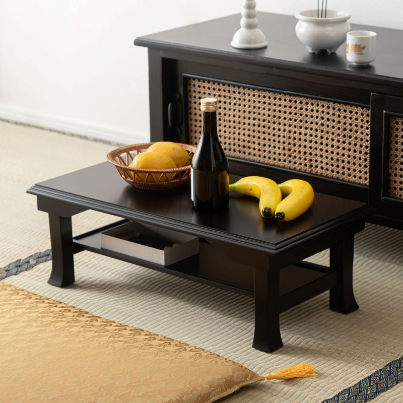 テーブル 折りたたみ式 法事・お座敷に馴染む和モダンな天然木ミニテーブル