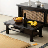 テーブル 折りたたみ式 法事・お座敷に馴染む和モダンな天然木ミニテーブル