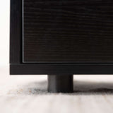 サイドチェスト 引き出し2段 オープン収納付き 幅50cm