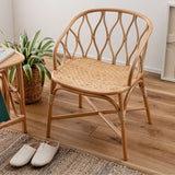 ラタンチェア 曲線が描く陰影の美しさで部屋が華やぐ 軽やかで身体にフィットする心地よい暮らし