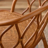 ラタンチェア 曲線が描く陰影の美しさで部屋が華やぐ 軽やかで身体にフィットする心地よい暮らし