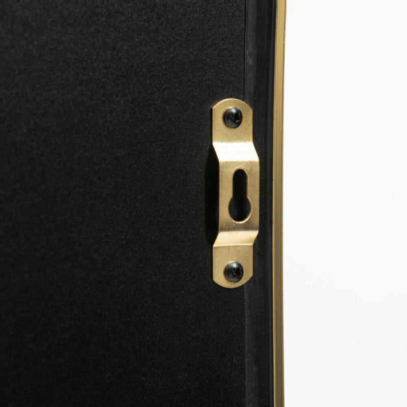 スタンドミラー 幅50cm アーチ型 シャープなメタルフレーム