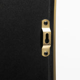 スタンドミラー 幅50cm アーチ型 シャープなメタルフレーム