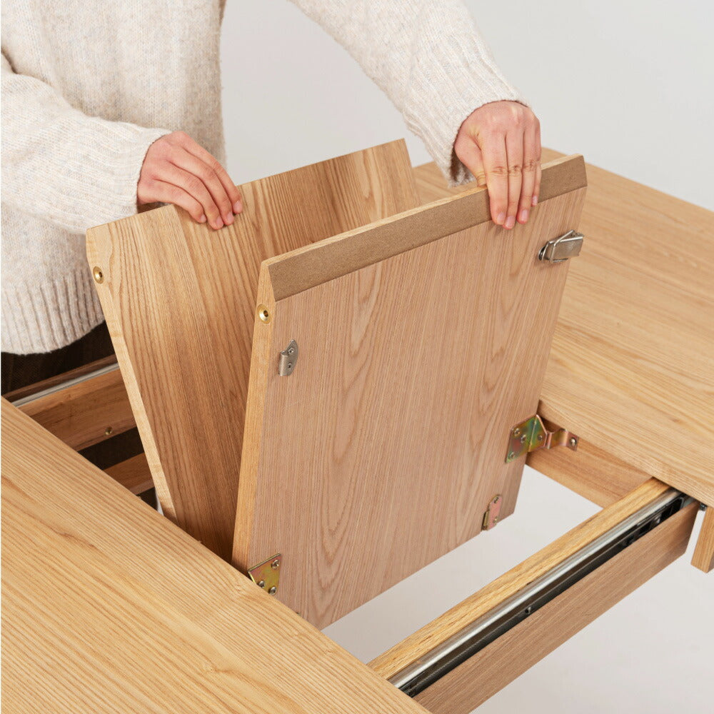 伸長式ダイニングテーブル幅120cm / 幅160cm