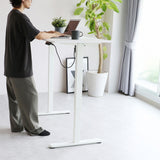 電動昇降デスク 1cm単位で高さを記憶 自分に合う高さで集中力が続く毎日を