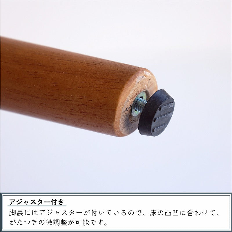 レトロな丸ダイニングテーブル 90cm 1〜2人用