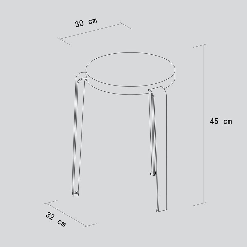 TIPTOE LOU Stool ロースツール