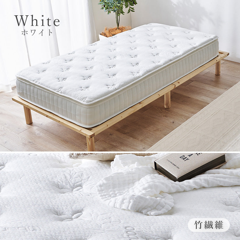 ピロートップ付きマットレス シングル～ダブル