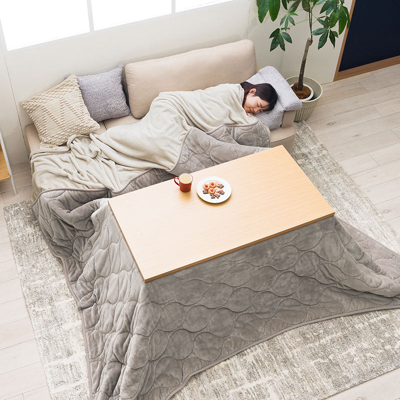 伸びるこたつ掛け布団 ロータイプ・ハイタイプ・ソファーで使える