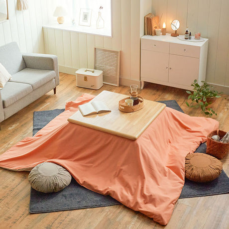 ふんわりなめらか あったか起毛生地のフランネルこたつ布団カバー コットンフランネル【Fab the Home】
