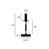 テーブルランプ Tempo LED-table lamp 充電タイプのポータブルLED照明