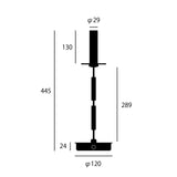 テーブルランプ Tempo LED-table lamp 充電タイプのポータブルLED照明