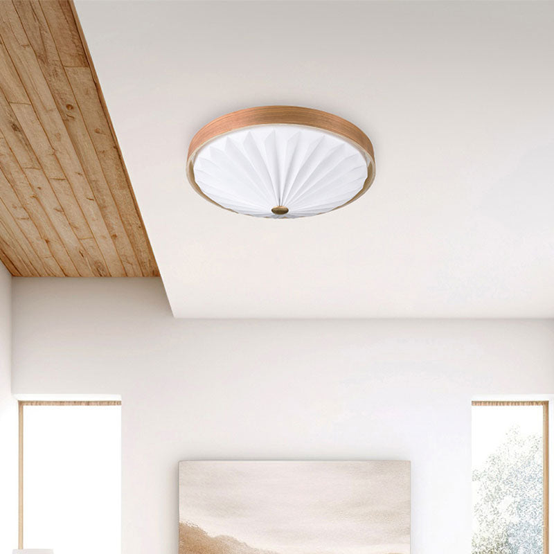 シーリングライト WOOD PLEATS CEILING LIGHT ウッドプリーツシーリングライト 調色・調光10段階