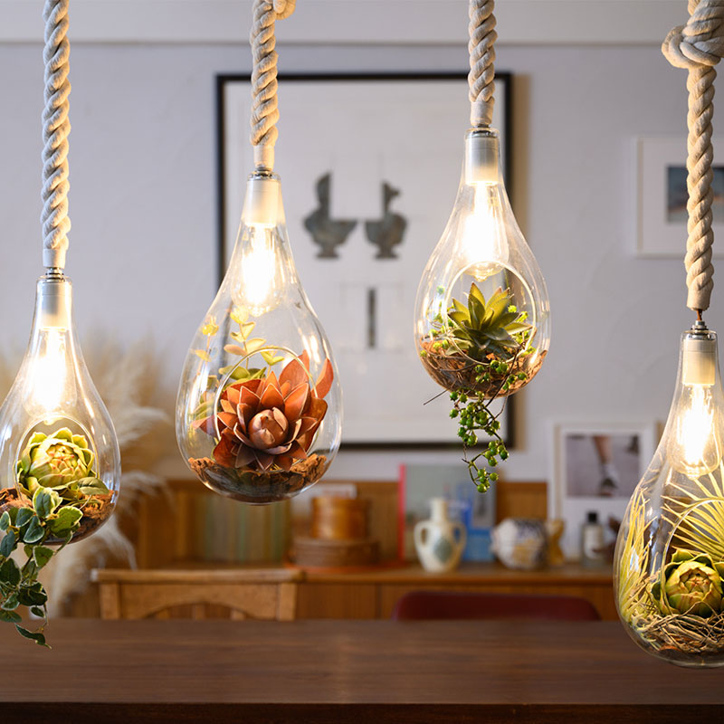 ペンダントライト ボタニック ハンギングライト with フェイクグリーン BOTANIC HANGING LIGHT with FAKEGREEN