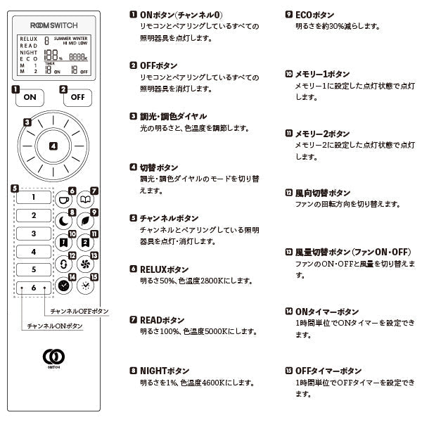 シーリングライト Devon - デボン 6灯