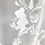 Disney ディズニー PRINCESS / Classic beauty voile レースカーテン1枚入り