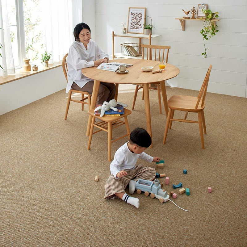 洗える家庭用タイルカーペット フローループ 40×40cm(10枚入り)