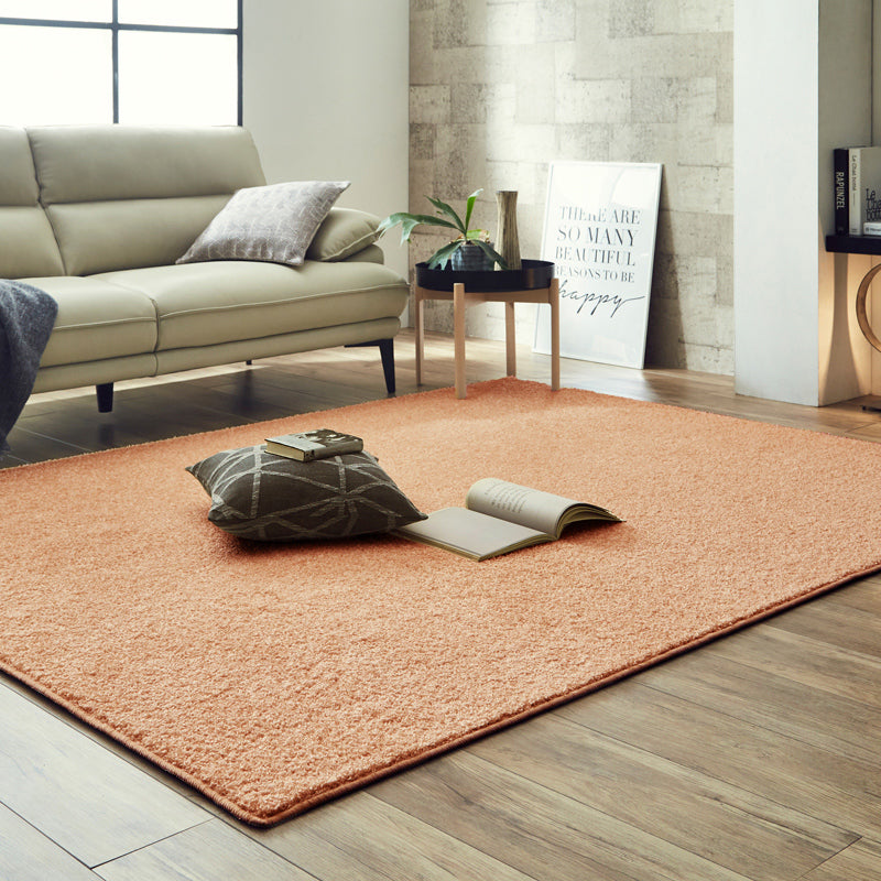 ナイロン100％の国産ラグ 防炎・抗菌・防ダニで一年中快適に使える高耐久ラグ