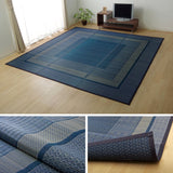 モダンデザインのい草花ござ 日本の職人により作られた和の美しさを持つ  江戸間サイズ ランクス