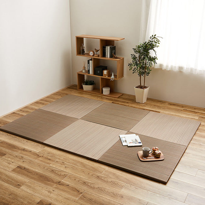 カラフルで可愛い縁なしの置き畳 洋室・和室を問わず使える 綾川 約82×82×2.5cm