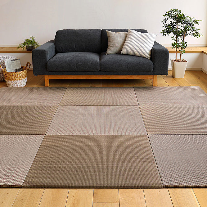 軽くて便利な置き畳 隙間スペースを有効活用 四季 同色セット 約82×82×1.5cm