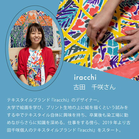 iracchi collection 着飾るサルたち 玄関マット 45×75cm