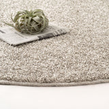 大人グレーのシャギーラグ 国産