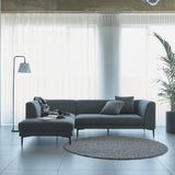 大人グレーのシャギーラグ 国産