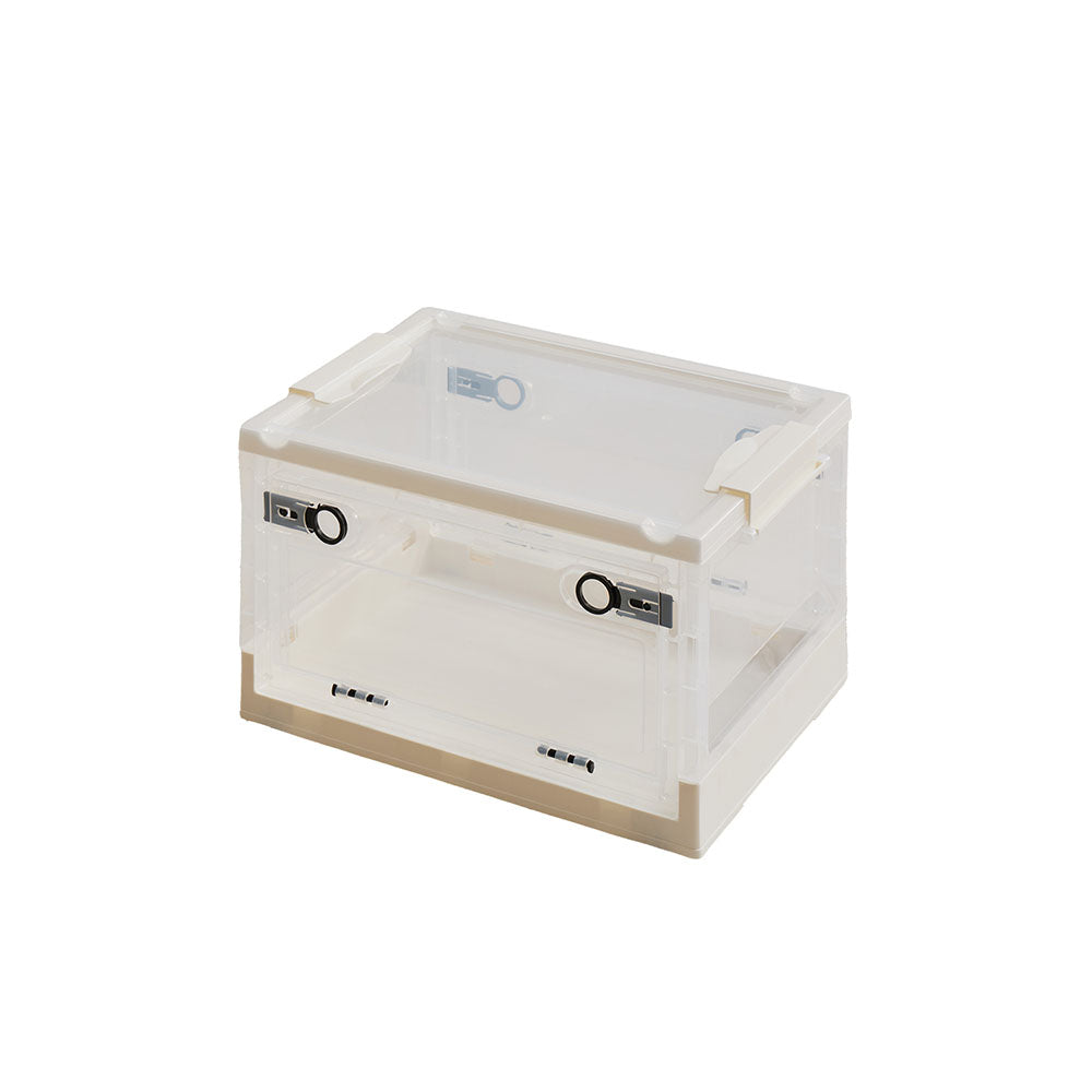 折りたためる3面オープン収納ボックス Sサイズ 20L