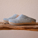 glerups SLIP-ON WITH LEATHER SOLE  - スリッポン ルームシューズ