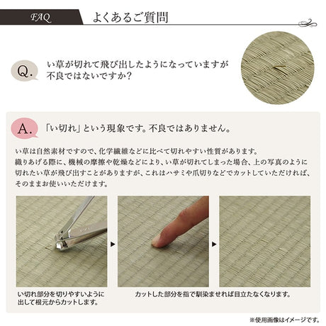 国産い草の廊下敷き 洗練されたモダンなデザイン ランクス 幅80cm