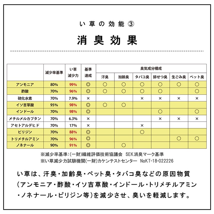 九州産い草の置き畳 フローリングに置くだけで懐かしい畳の香り 厚み約15mmの3層構造
