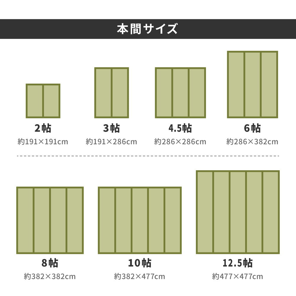 い草上敷き 谷川（たにがわ）本間サイズ