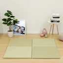 水や汚れに強い置き畳 キッズ向けのプレイマットからシニアのお昼寝 綾模様 約65×65×2.5cm