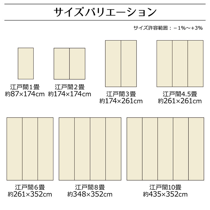 水洗いできて丈夫ない草風カーペット