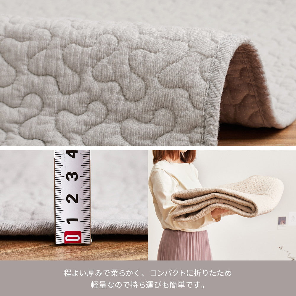 無印 MUJI ウール 毛布 ブランケット - 布団