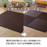 水拭きできる置き畳 ペットのいるご家庭にぴったり スカッシュ 約67×67cm