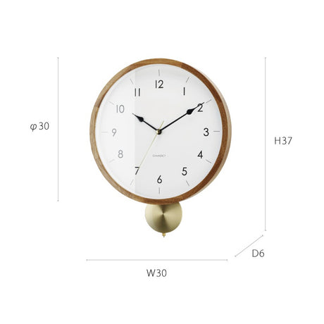 ウォールクロック Bellocq - べロック 壁掛け時計