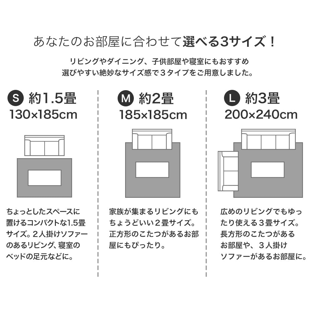 ベーシックカラーのキルトラグ Clay - クレイ