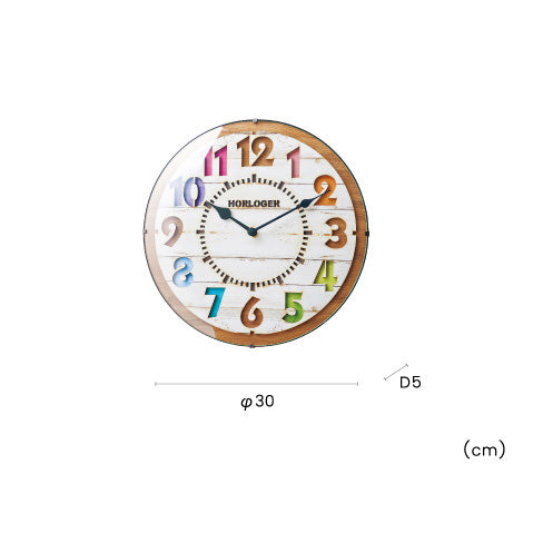ウォールクロック Forli - フォルリ 壁掛け時計