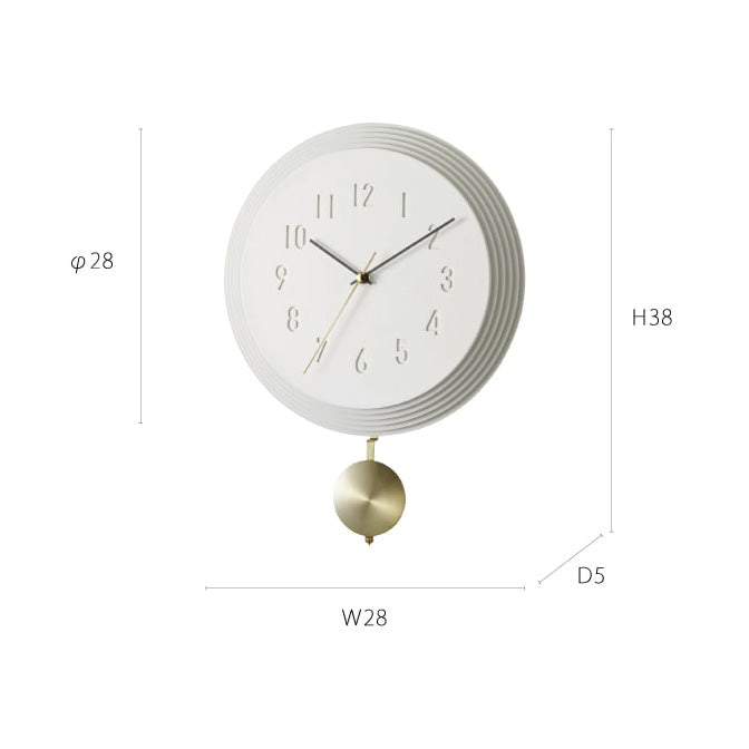 ウォールクロック Kuutamo - クータモ 壁掛け時計
