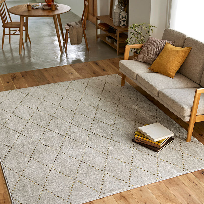 シンプルなデザインの洗えるラグ Ponto - ポント – Good Decors