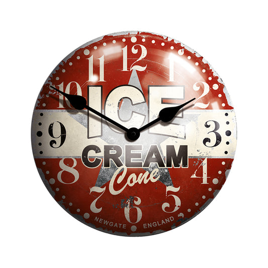 ウォールクロック NEWGATE Ice cream advertising clock - ニューゲート アイスクリームアドバタイジングクロック
