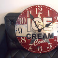 ウォールクロック NEWGATE Ice cream advertising clock - ニューゲート アイスクリームアドバタイジングクロック 壁掛け時計